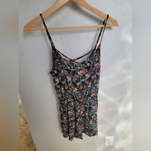 Womens floral romper